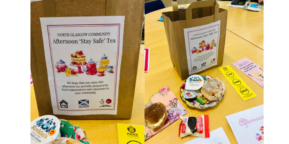 North Glasgow community welcome an afternoon tea treat
