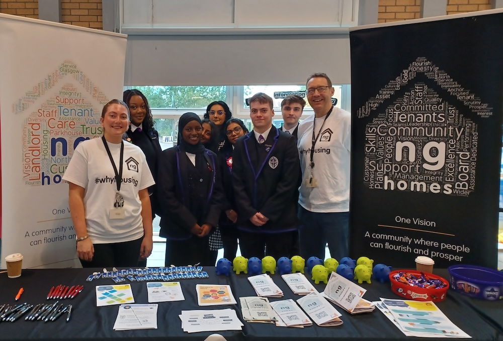 ng homes inspires Future Generations at All Saints Secondary Careers Day