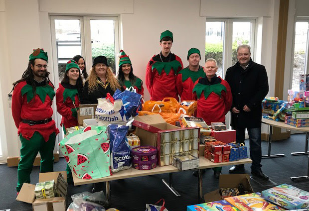 Christmas cheer comes to Possilpark
