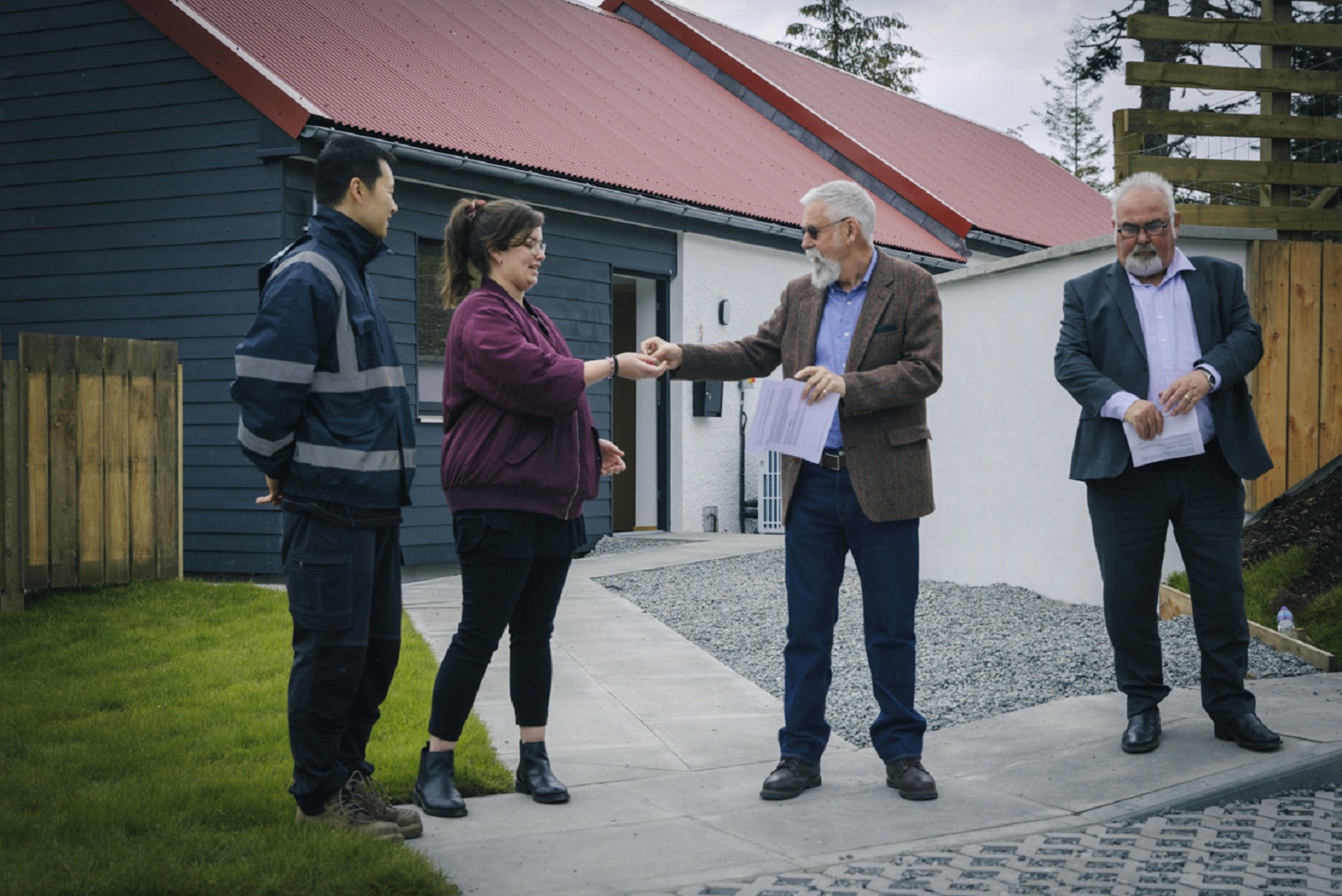 Lochalsh & Skye Housing Association opens new homes on Raasay