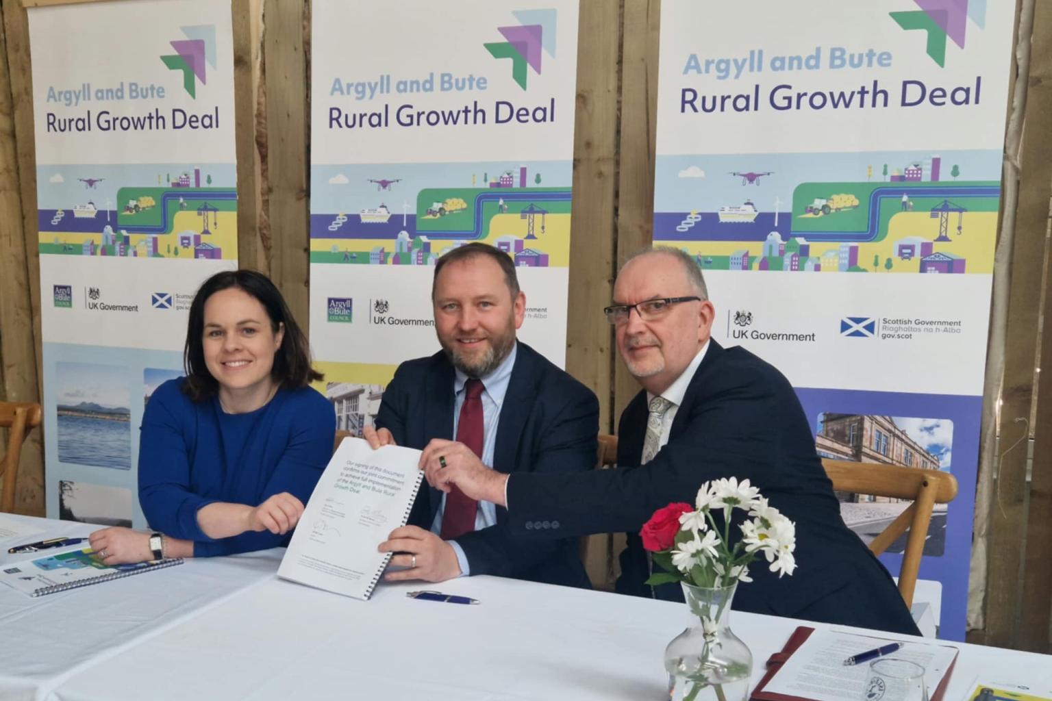 £70m Growth Deal signed for Argyll and Bute