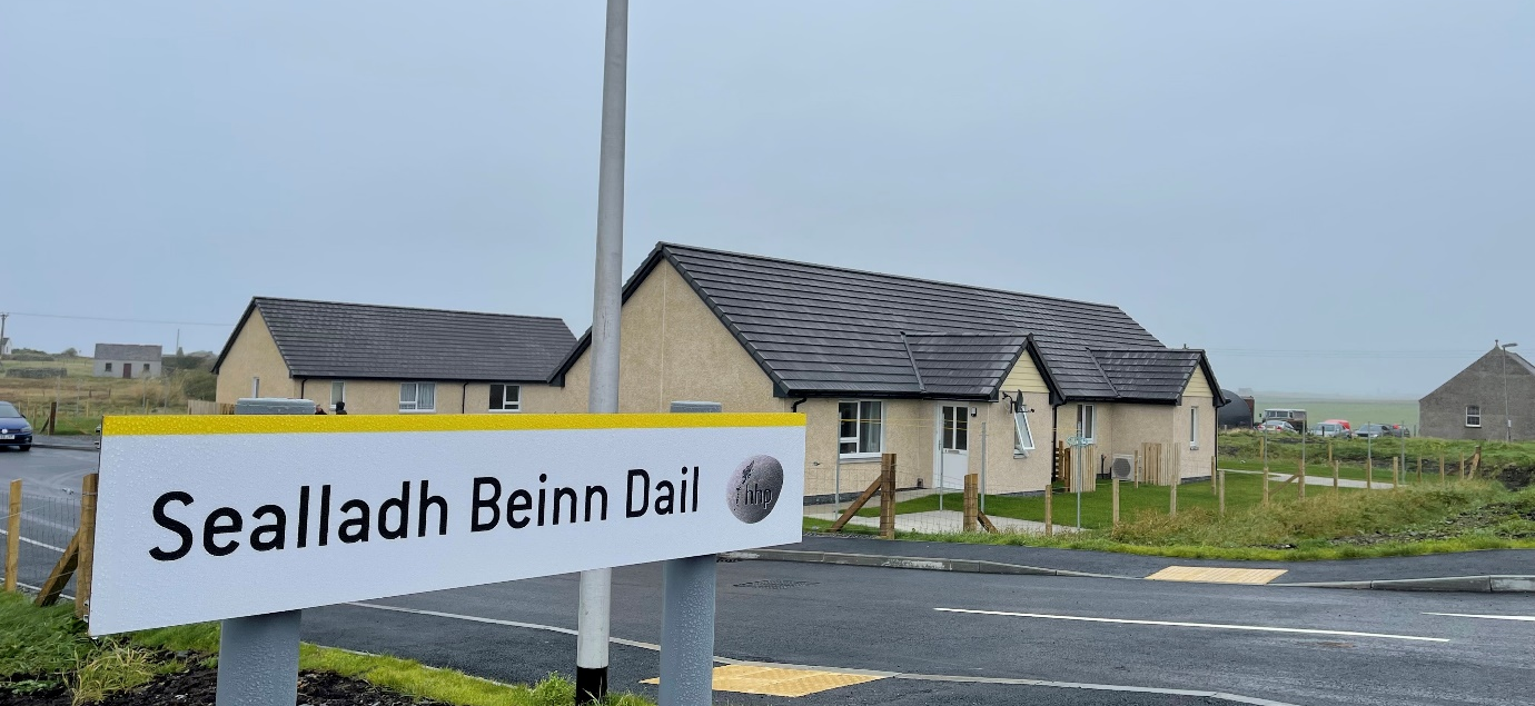 HHP announces completion of six new homes at Sealladh Beinn Dail