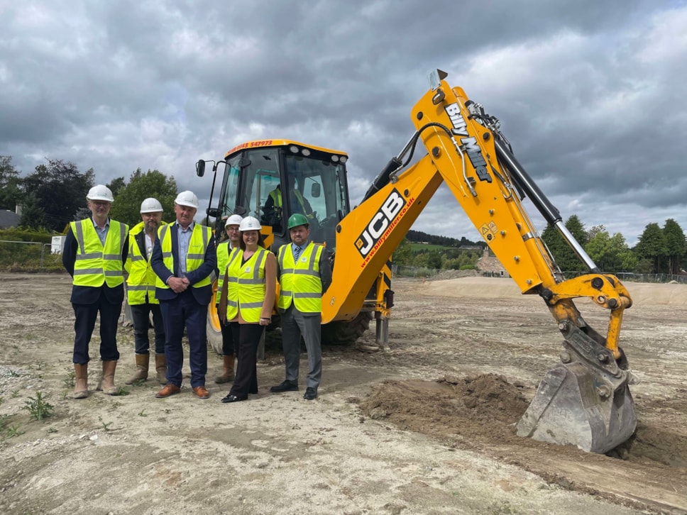 Housing minister sees positive progress on Aberlour affordable homes