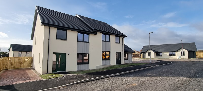 Highland Council welcomes tenants to new homes in Tain