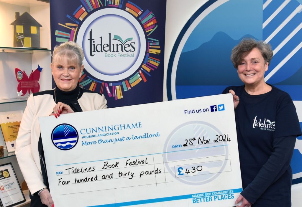 Cunninghame Housing Association makes more community donations