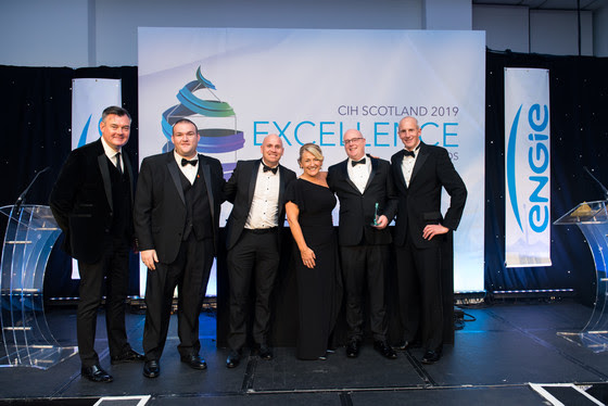 North Lanarkshire Council's housing services wins hat-trick of awards at CIH Excellence Awards