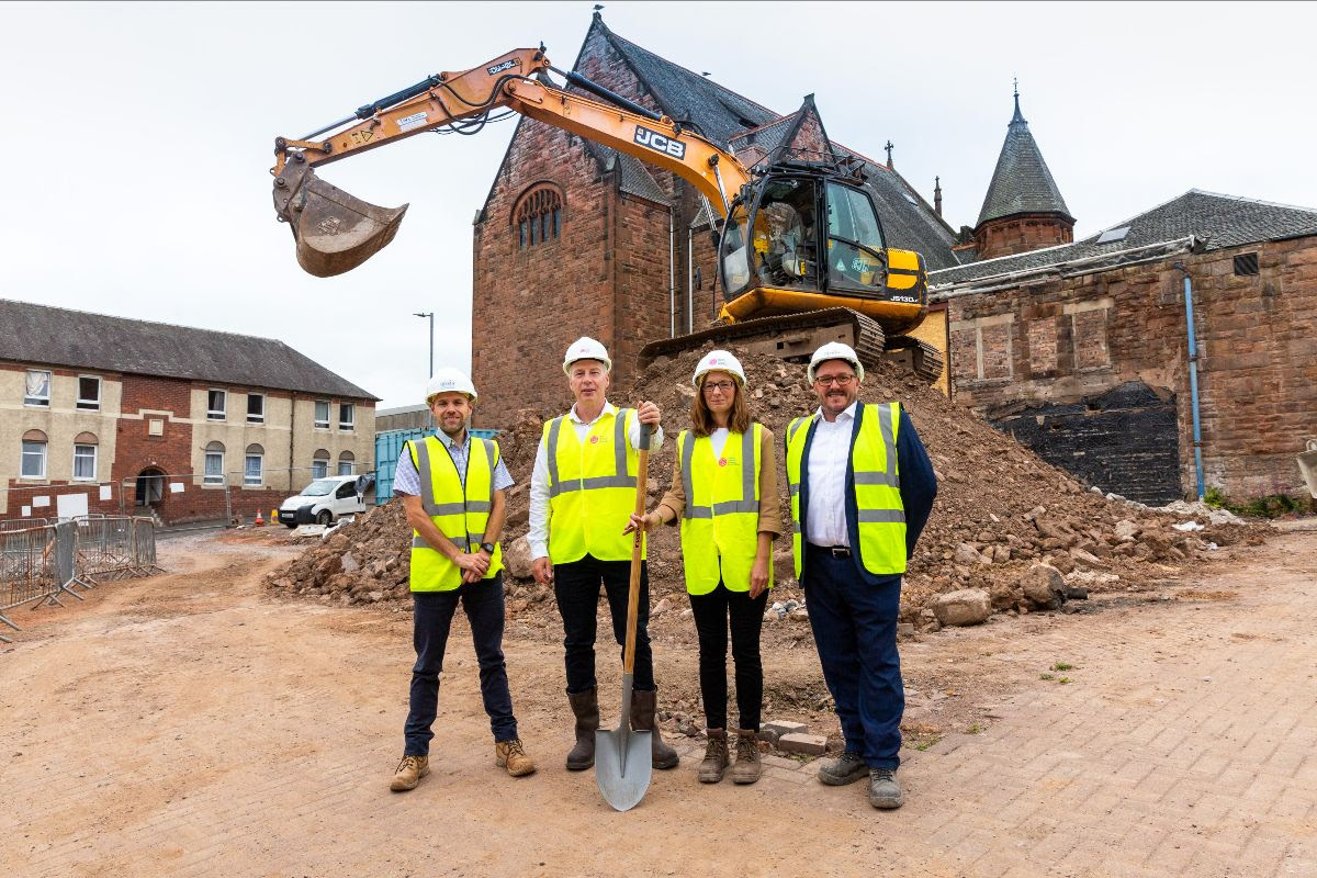 Work begins on new affordable homes in Hamilton